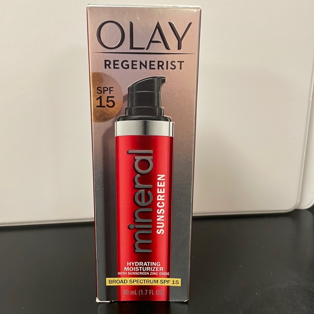 Olay mineral sunscreen SPF 15